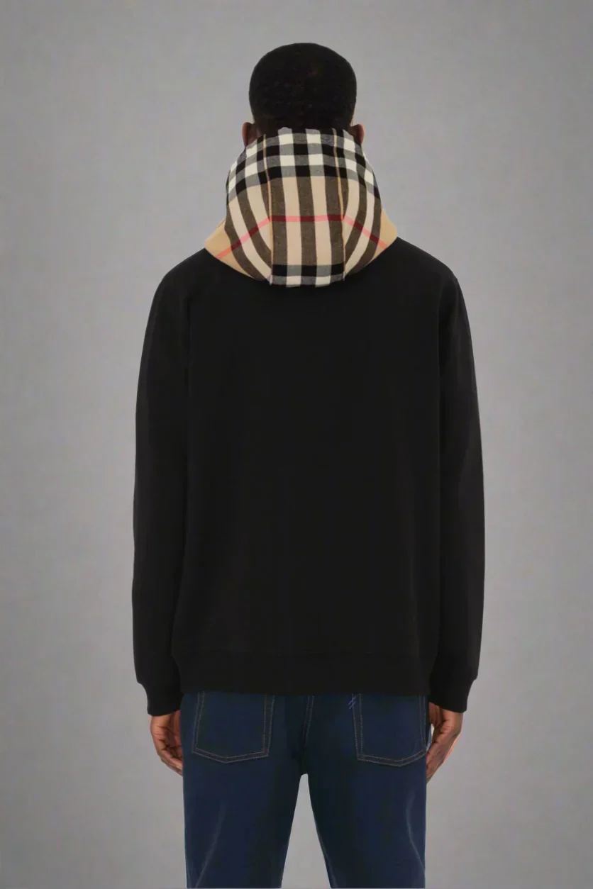 Check Zip Hoodie - Image 5