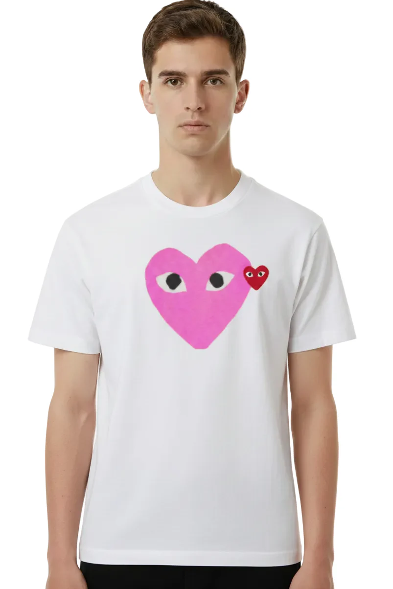 Double Heart Tee - Image 5