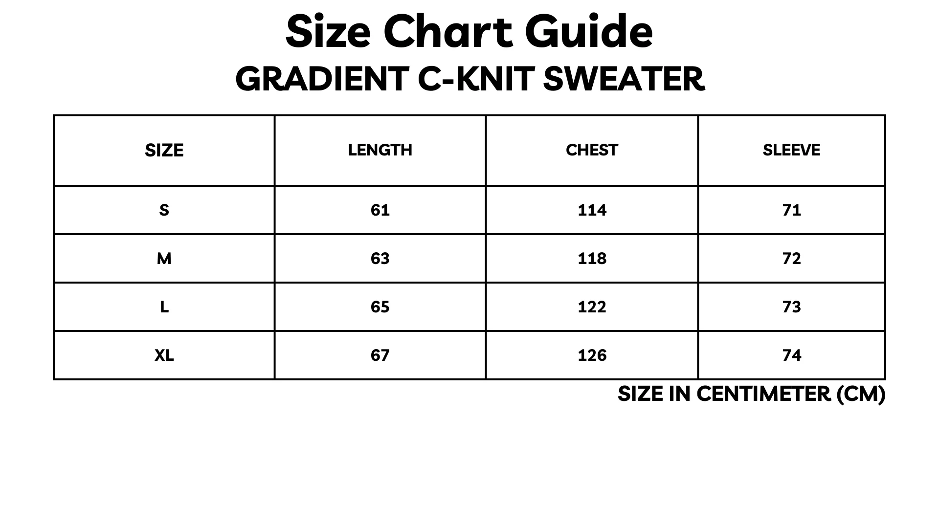 Gradient C-Knit Sweater - Image 4