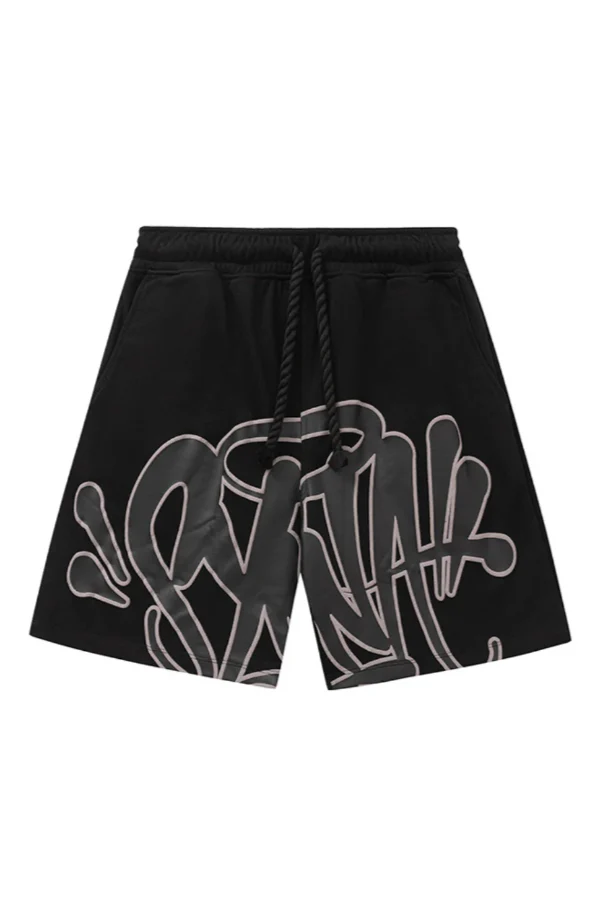 Graffiti Short Set Black - Image 4