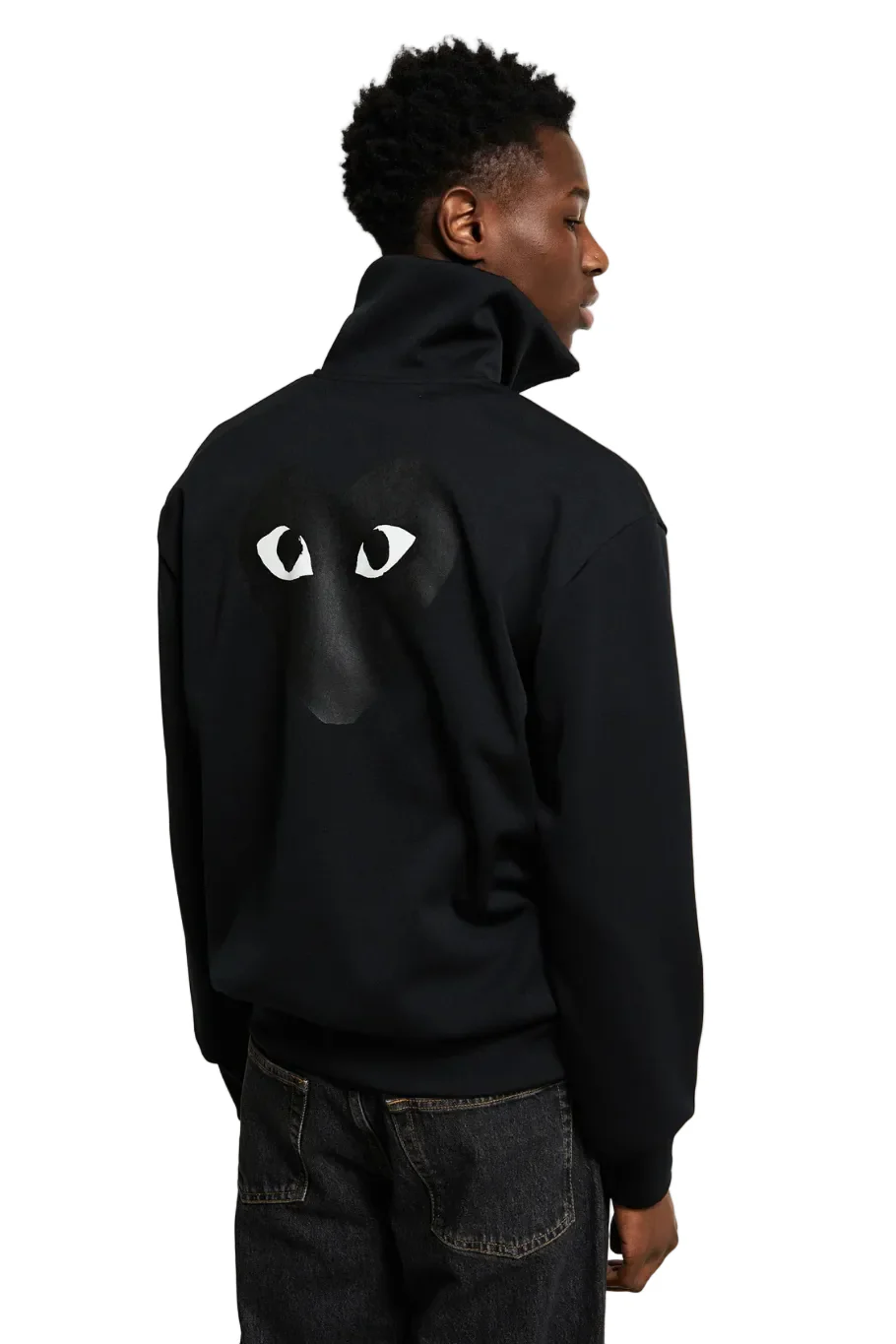 Heart Track Jacket Black - Image 3