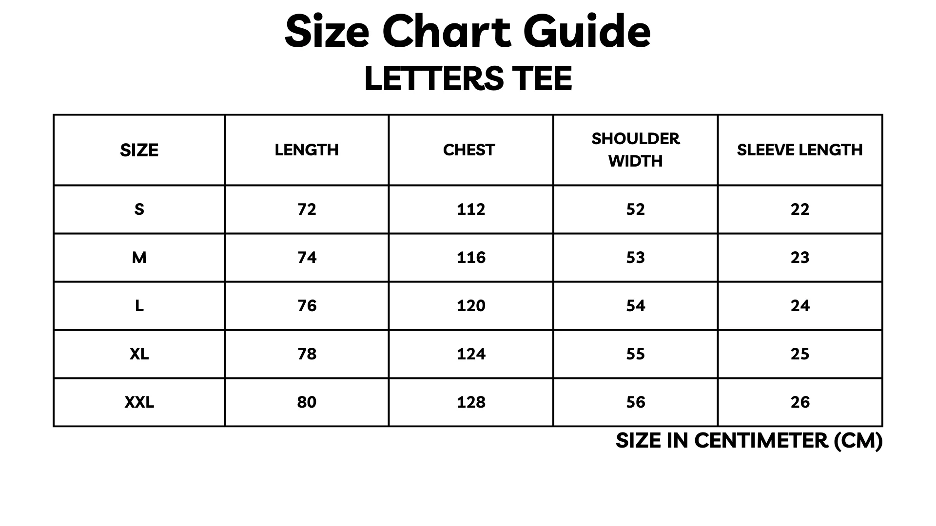 Letters Tee - Image 4