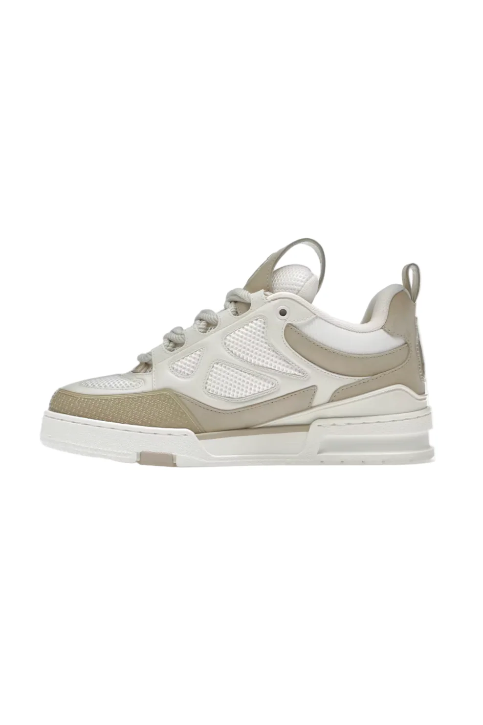 Skate Sneakers Beige - Image 3