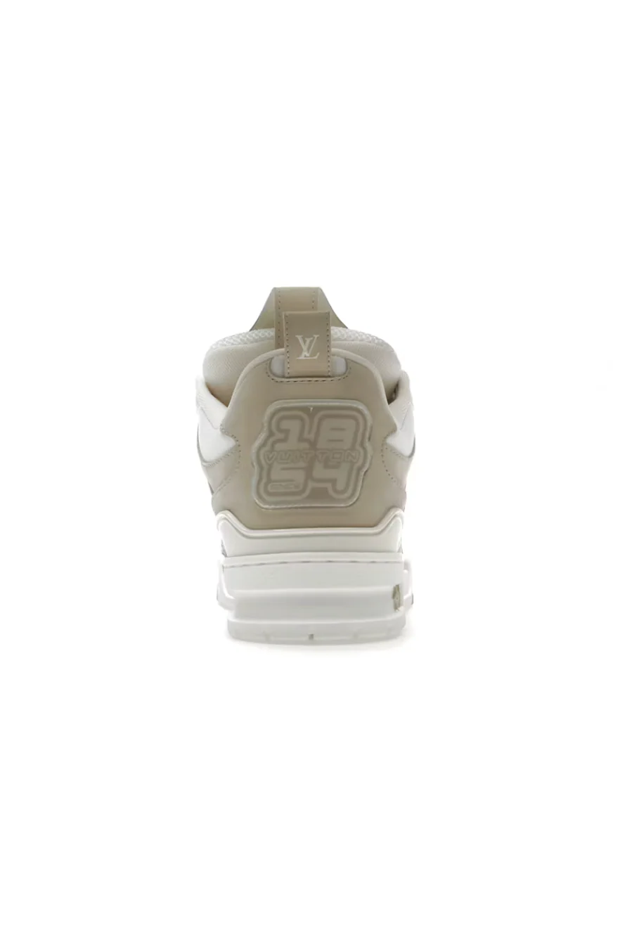 Skate Sneakers Beige - Image 4