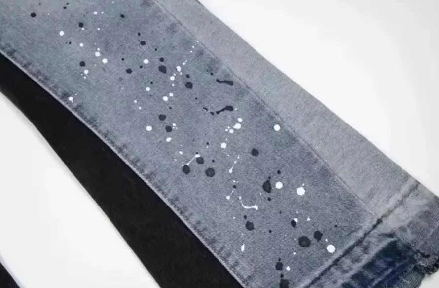 Spray Distressed Jeans - Image 3