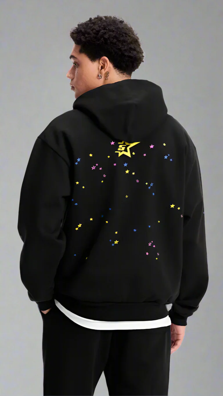 V2 Web Hoodie Midnight Black - Image 4