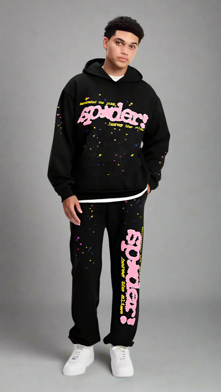 V2 Web Sweatpants Midnight Black - Image 4